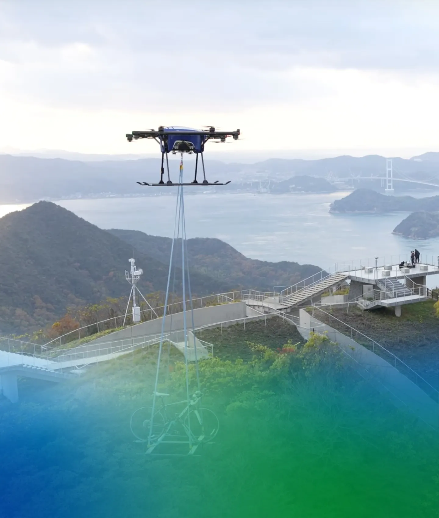 物流ドローンイメージ